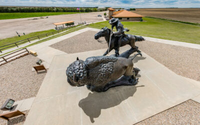 Buffalo Bill Bronze Sculpture